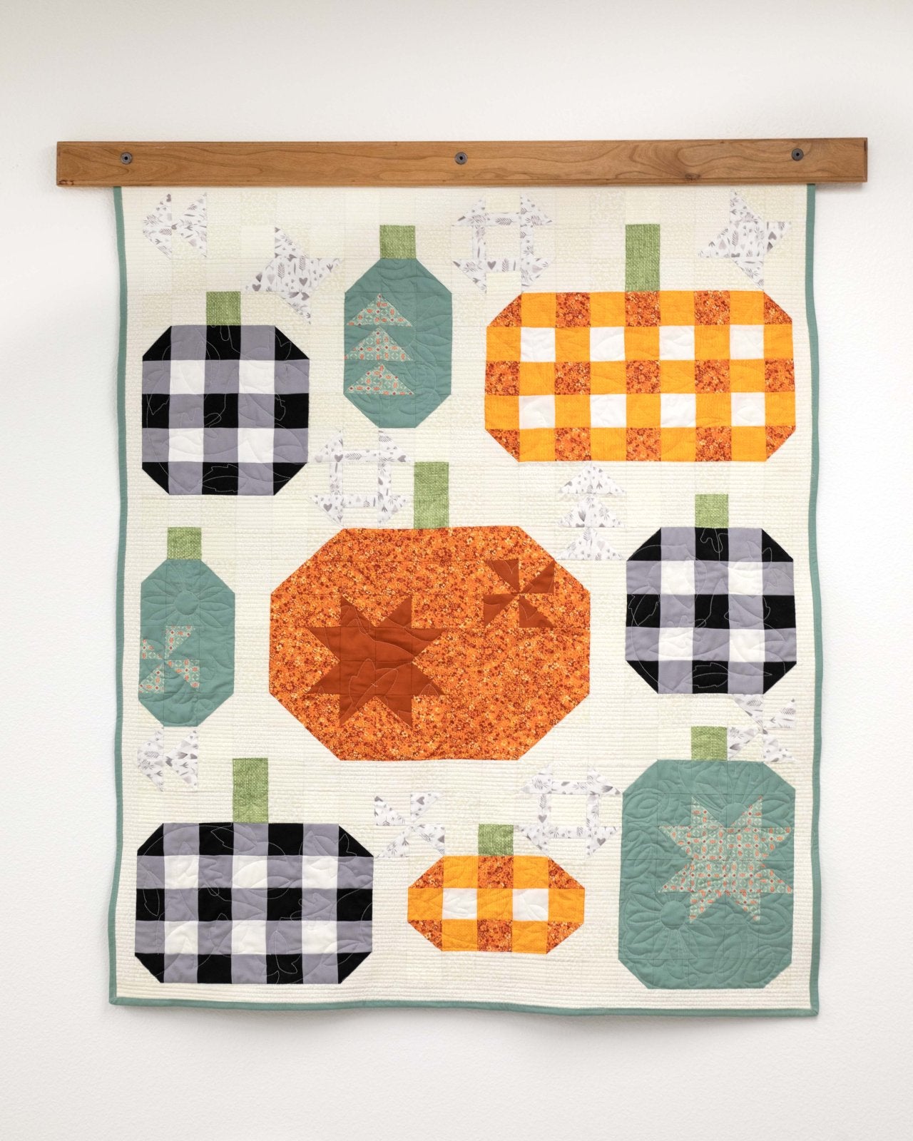 Kit de courtepointe patchwork citrouille