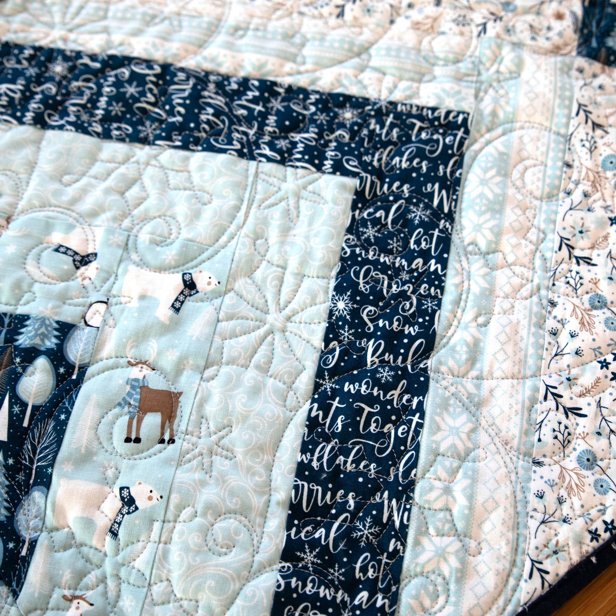 Winter Magic Table Runner - Perpetual Bliss