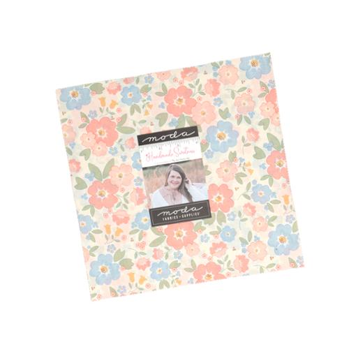 Handmade Sweetness Layer Cake 31790LC by My Sew Quilty Life for Moda Fabrics – 42 pastel floral 10 inch precut fabric squares