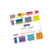 Makers Delight Charm Pack by Chrissy Lux for Moda Fabrics, stack of 42 precut 5 inch fabric squares