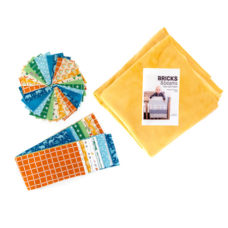 Bricks and Beams Quilt Kit - Noah's Ark