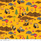 Construction Vehicle Quilted Play Mat Kit