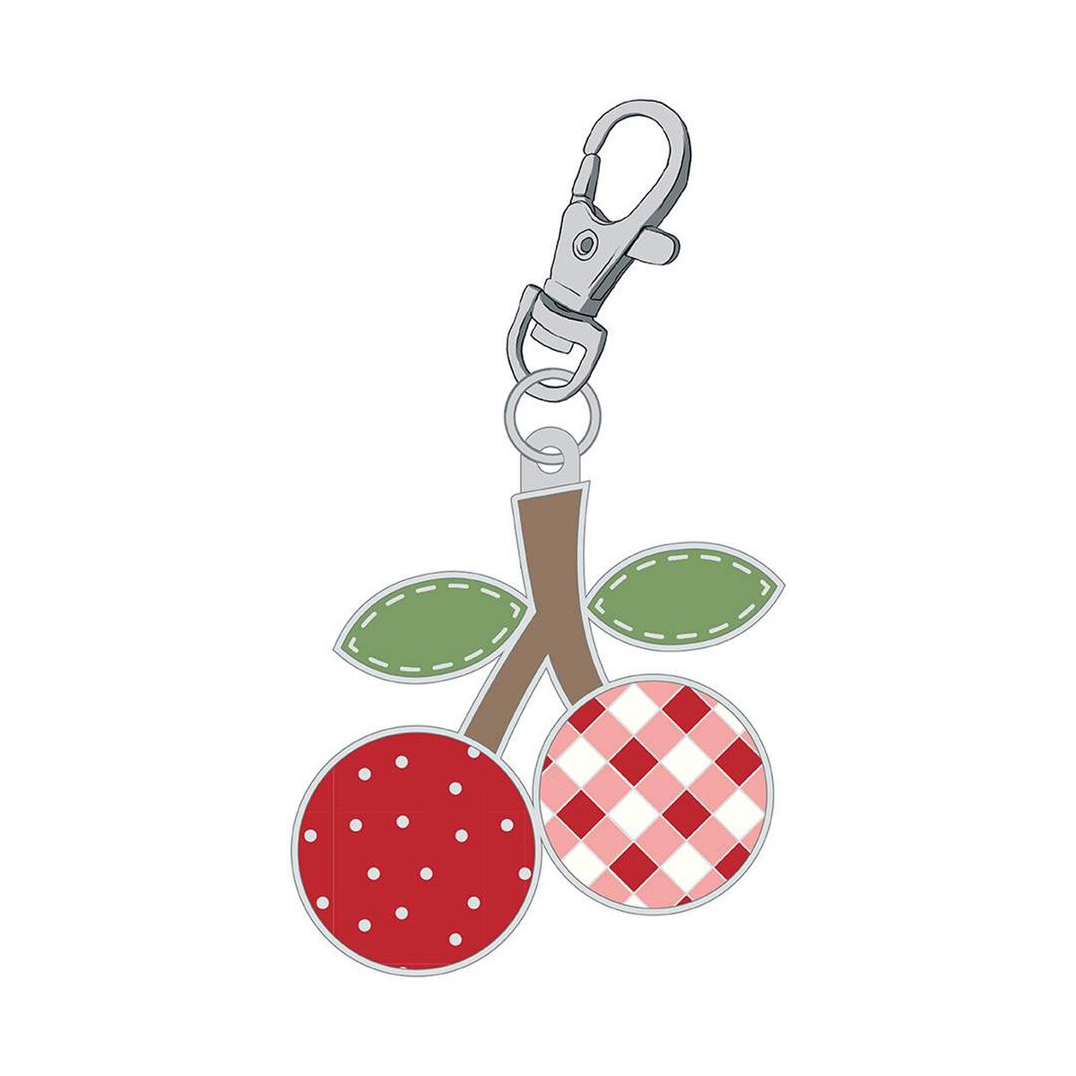 Quilty Cherries Happy Charm from Lori Holt