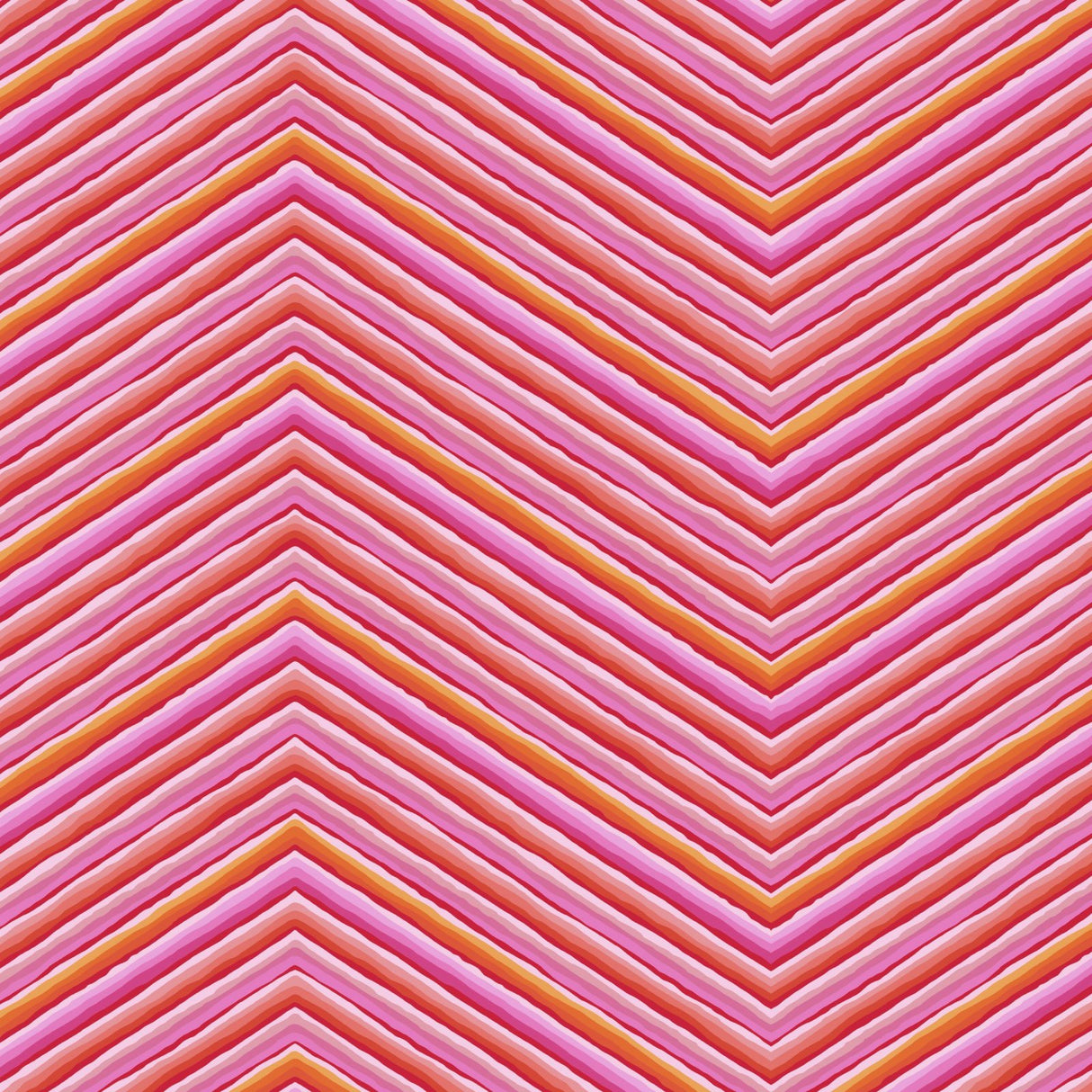 Chevron Rayé Rose Kaffe Fasset Collective