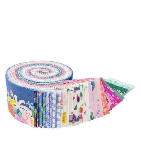 Chloe Rolie Polie Riley Blake Floral Fabric Jelly Roll