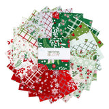 Mistletoe and Holly 5" Charm Pack Riley Blake 2025