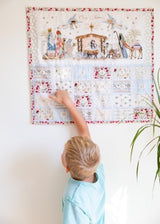 Christmas Quilted Advent Calendar Kit - Silent Night by Jess Meyer for Moda