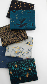 Fireglow Ruby Star Society Curated 6 piece Fabric Bundle