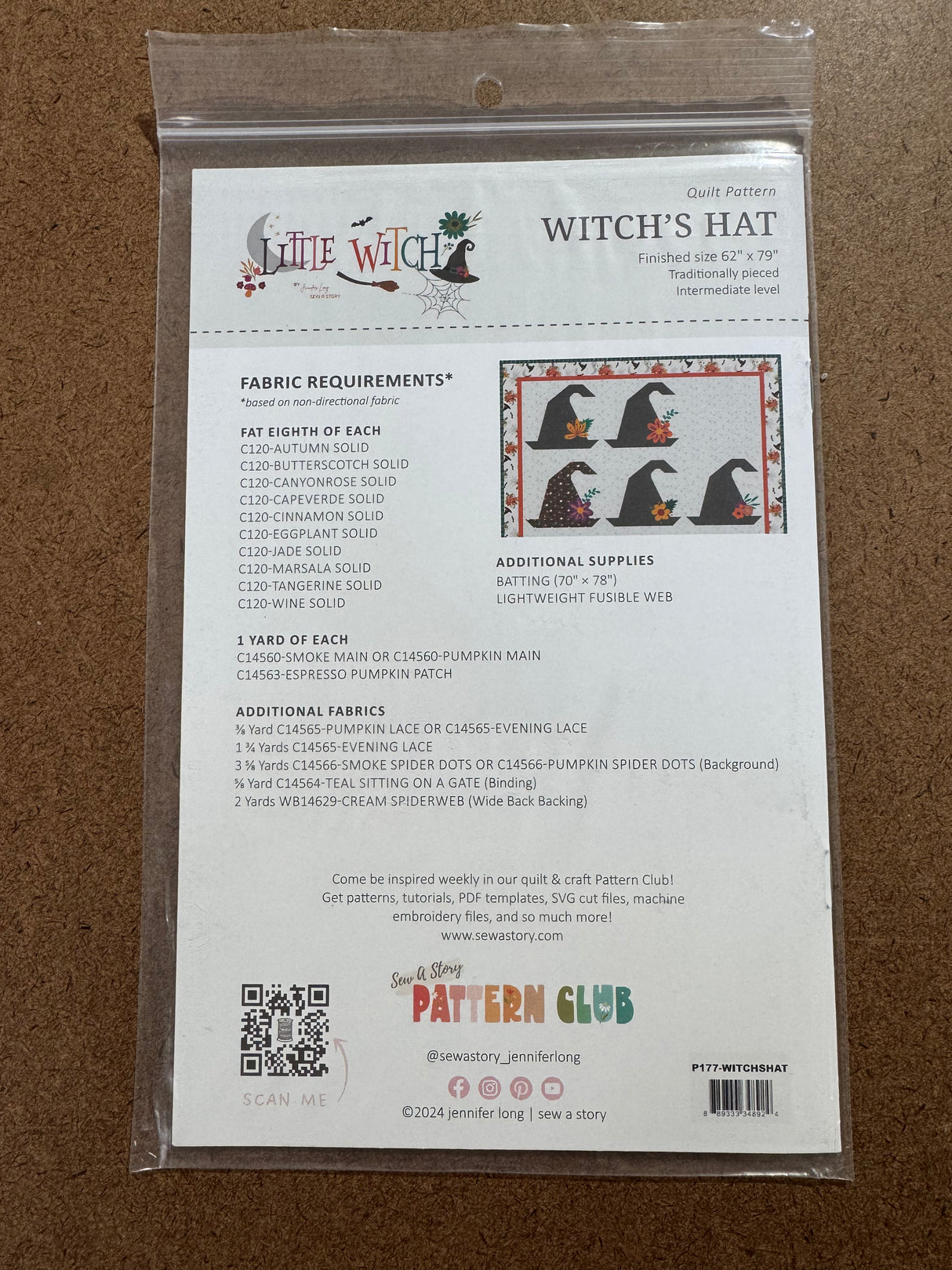 Witch's Hat Quilt Pattern
