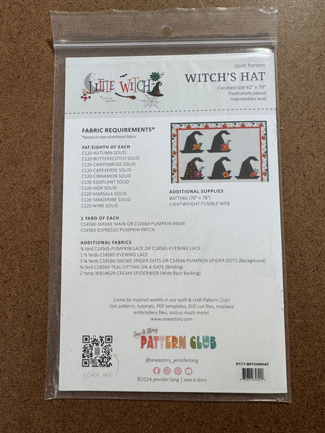Witch's Hat Quilt Pattern