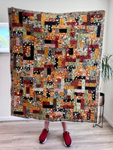 Spooky Over and Under Quilt Kit - Halloween Quilt Kit
