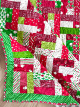 Classic Christmas Over and Under Precut Quilt Kit