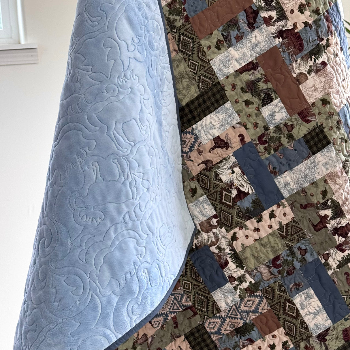 Whispering Pines Over and Under Precut Quilt Kit