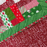 Classic Christmas Over and Under Precut Quilt Kit