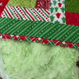 Classic Christmas Over and Under Precut Quilt Kit