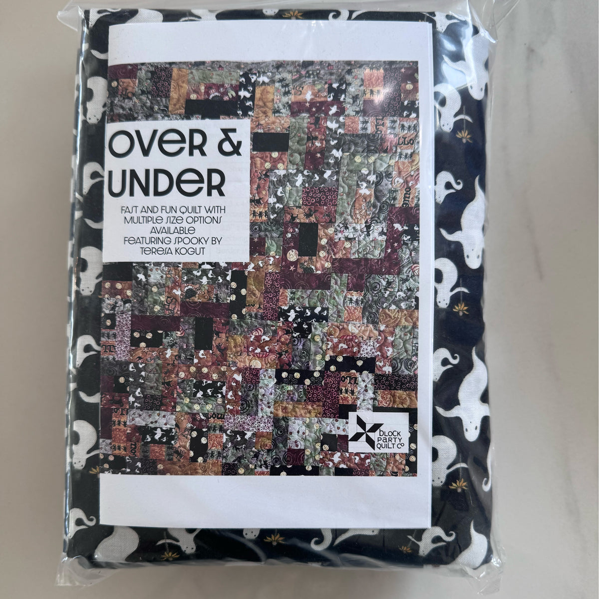 Spooky Over and Under Quilt Kit - Halloween Quilt Kit
