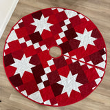 Christmas Tree Skirt Quilt Kit - Precut fabric and binding