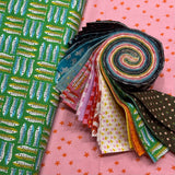 1 800 Calico Quilt Kit - Over and Under - Jelly Roll Style
