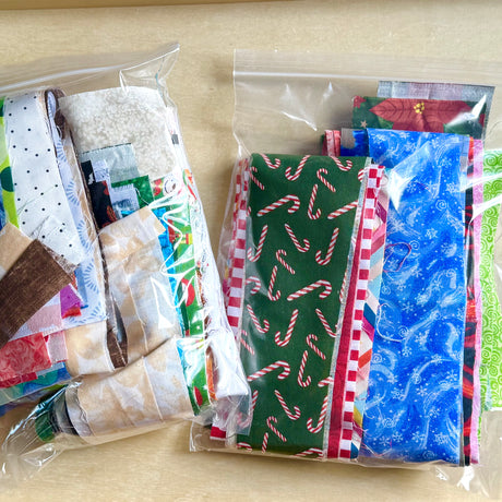 Fabric Scrap Pack - Strips by the Pound - Quilters Cotton