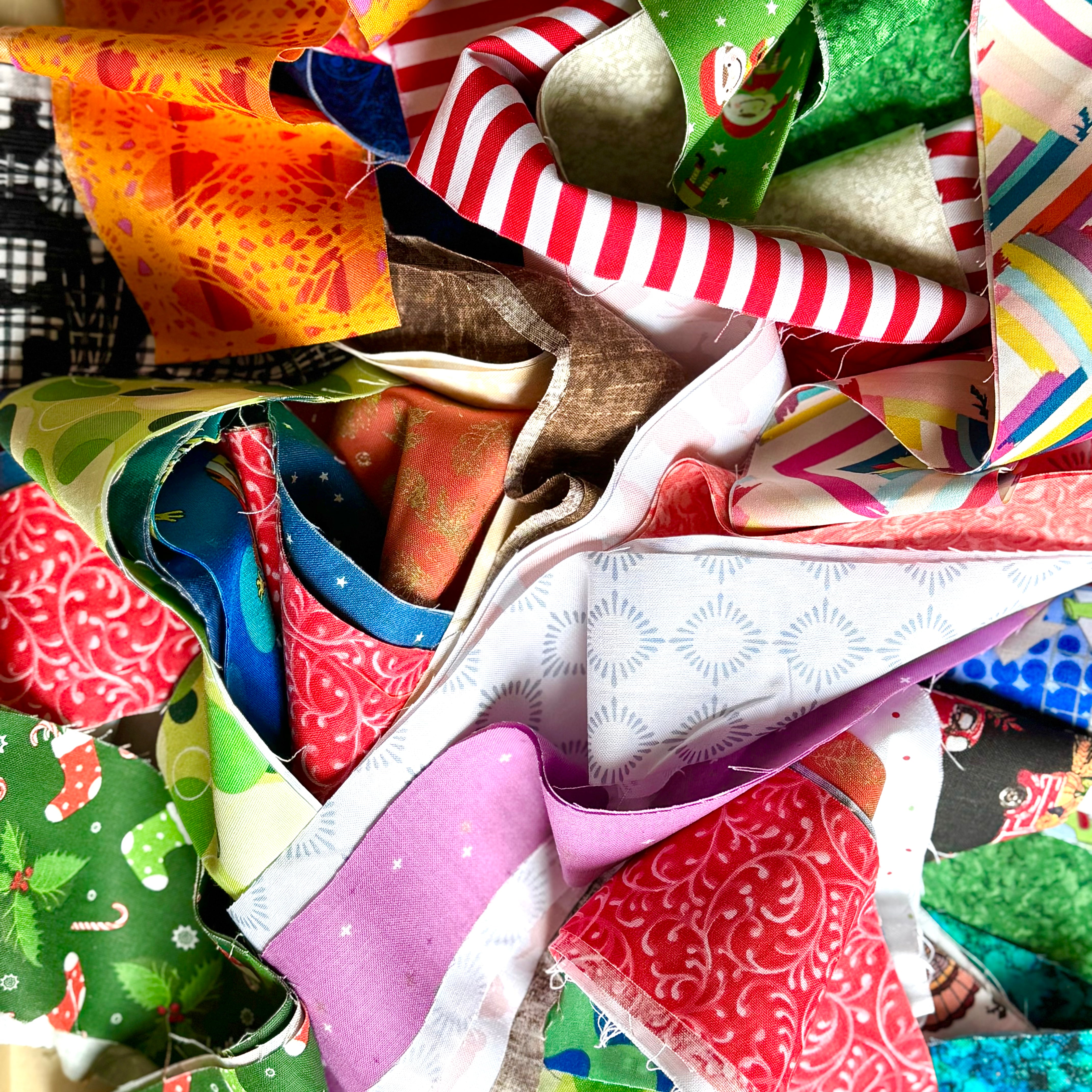 Pack de chutes de tissu - Bandes à la livre - Quilters Cotton