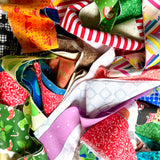 Fabric Scrap Pack - Strips by the Pound - Quilters Cotton