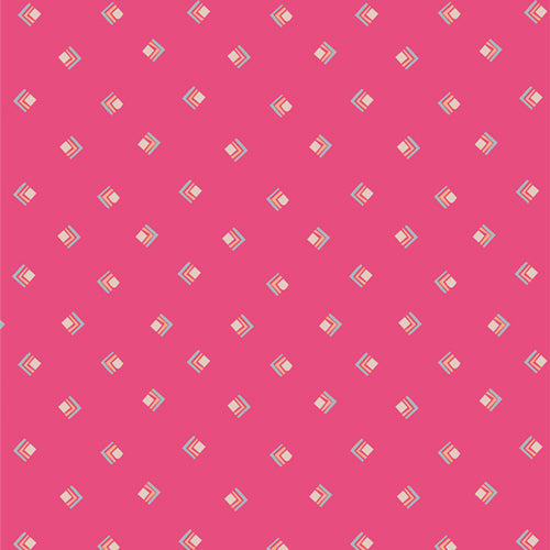 Pink Geometric Print Everlasting Tokens Art Gallery Fabrics by the yard