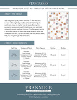 Stargazers Quilt Pattern