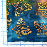 Quilters Batiks Papillons orange