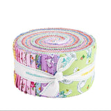 Traditional 30's 2.5 inch Rolie Polie RP-18240-40 by Lindsay Wilkes for Riley Blake Designs – 40 precut jelly roll strips