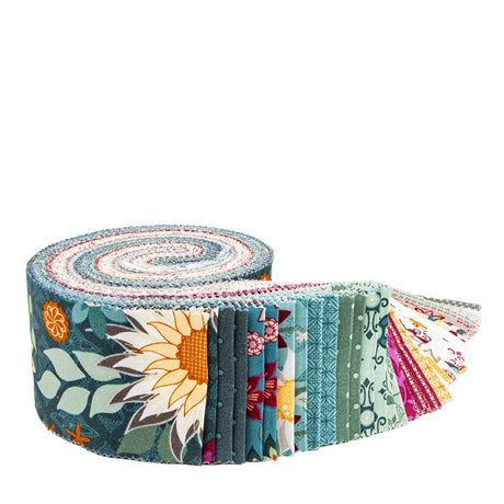 Where the Wild Flowers Are fabric collection prints by Judi Madsen RP-18250-40
