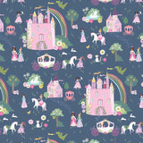 Princess Fabric Dear Stella Enchanted Curated 6 piece Fabric Bundle