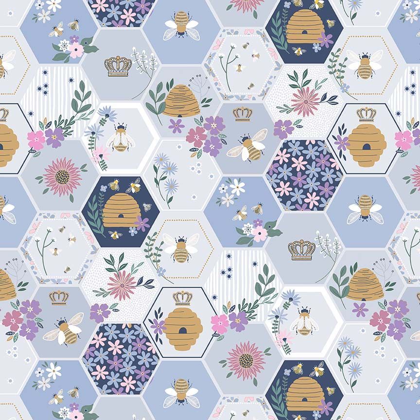 Bee Fabric Collection Dear Stella To Bee or Not to Bee Curated 6 piece Fabric Bundle