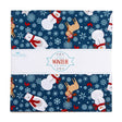 A Perfect Winter 10 inch Stacker layer cake 42 pieces by Lori Whitlock for Riley Blake Designs 10-17990-42 winter snowflake