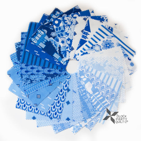 Amsterdam Blue and White Jelly Roll from Andover