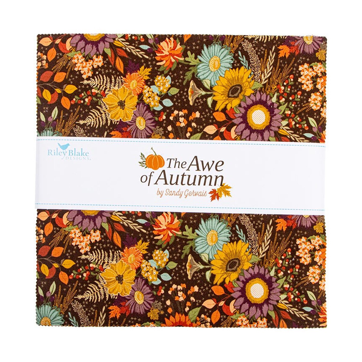 Awe of Autumn 10" Layer Cake by Sandy Gervais