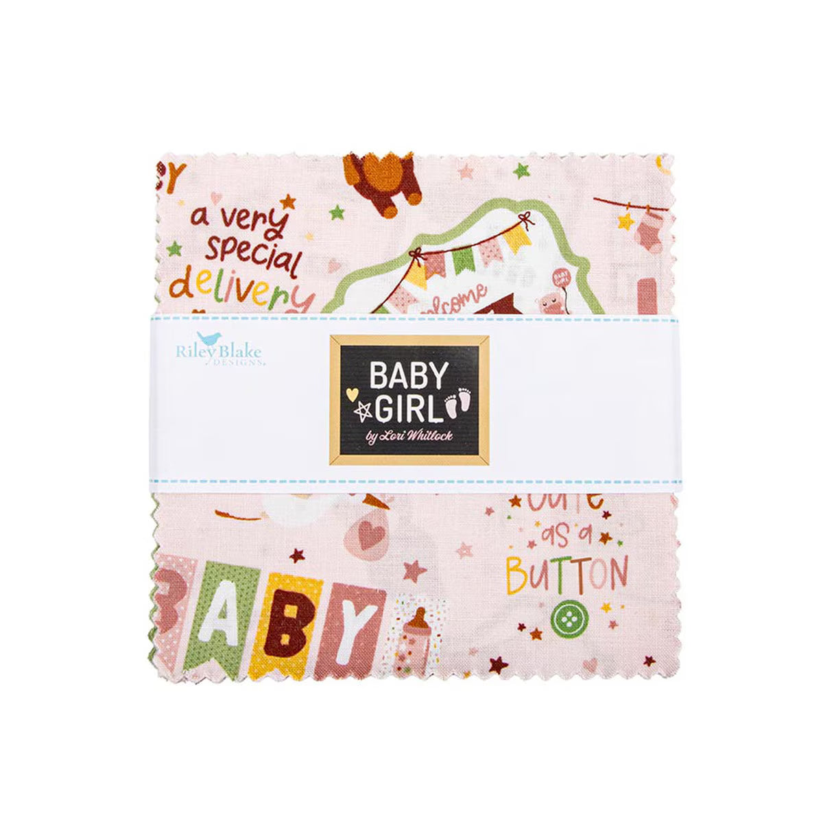 Baby Girl 5 inch Charm Pack