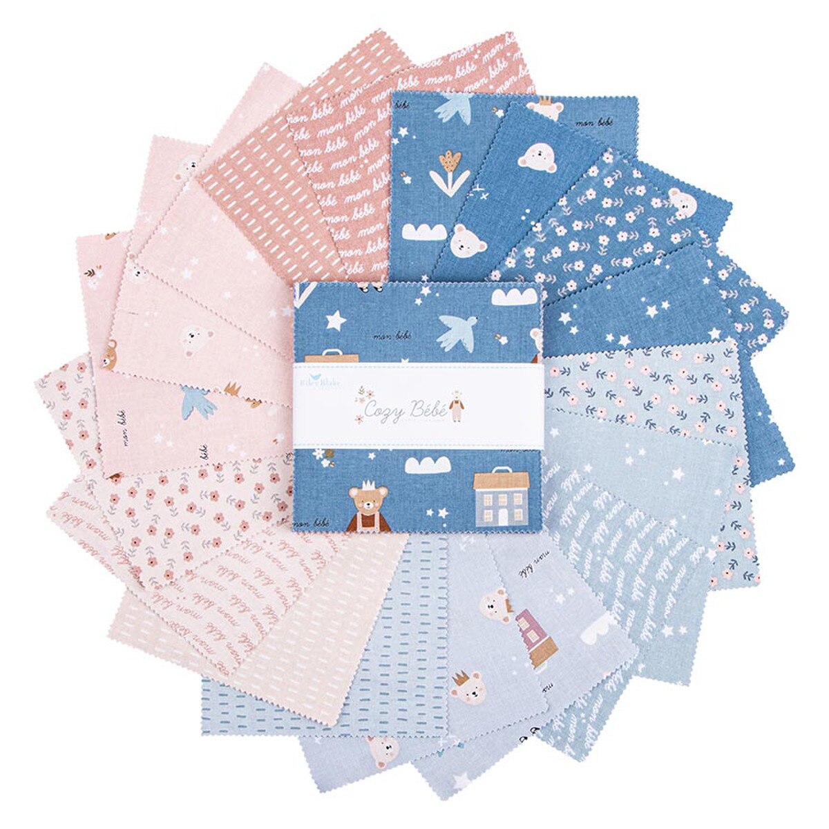 Cozy Bebe 5 inch squares charm pack