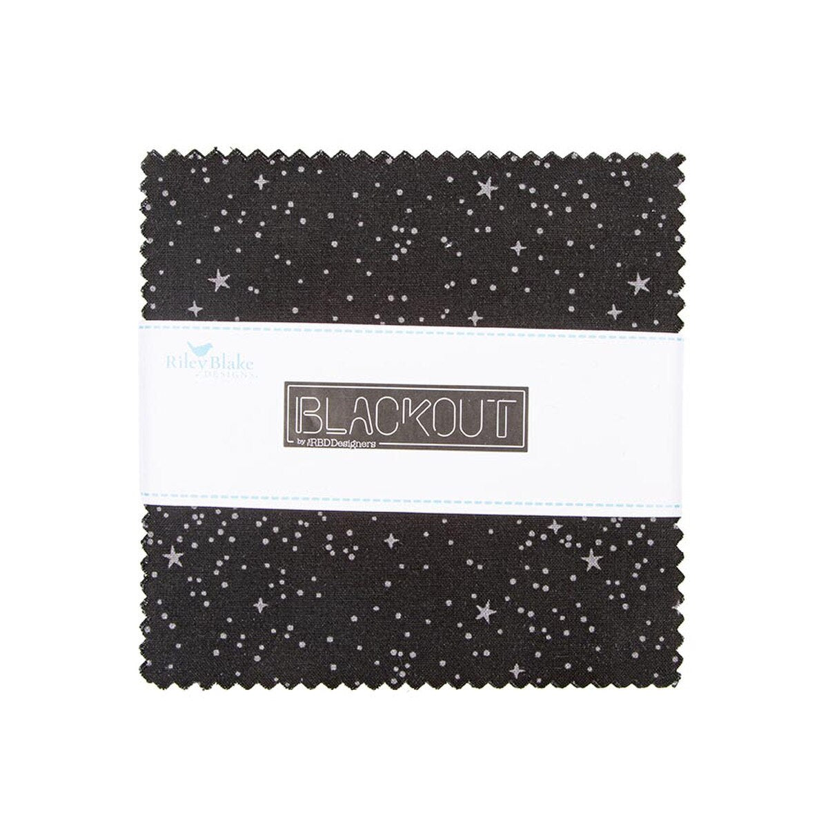 Blackout 5 Inch Square Pack by Riley Blake