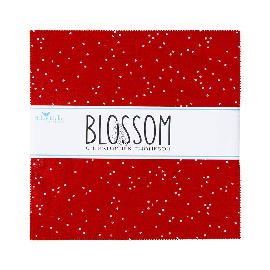 Blossom 10 Inch Stacker precut quilt fabric by Christopher Thompson for Riley Blake Designs
