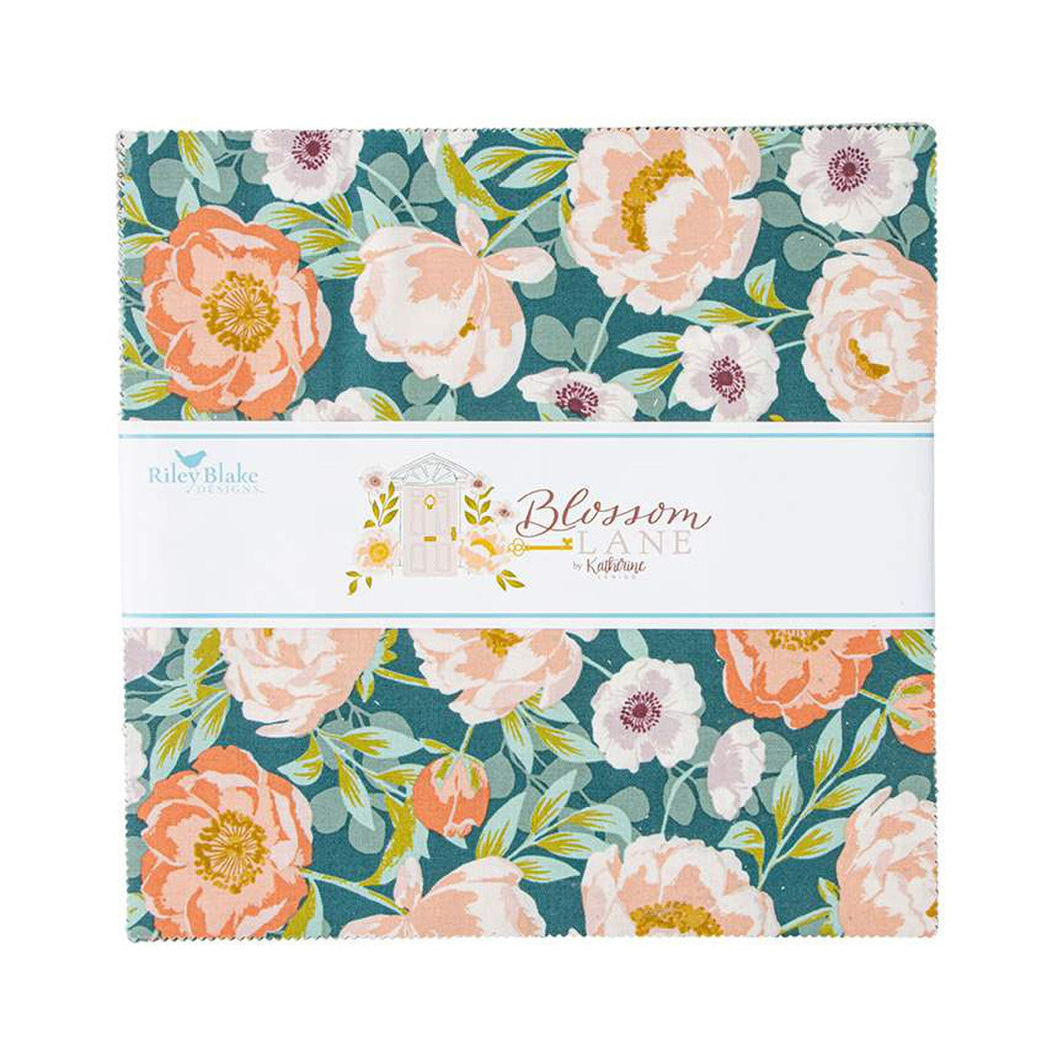 Carrés Blossom Lane de 5 pouces