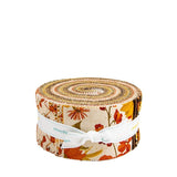 Bountiful Jelly Roll 2.5 inch strips 40 pieces by Sandy Gervais for Riley Blake Designs RP-17860-40
