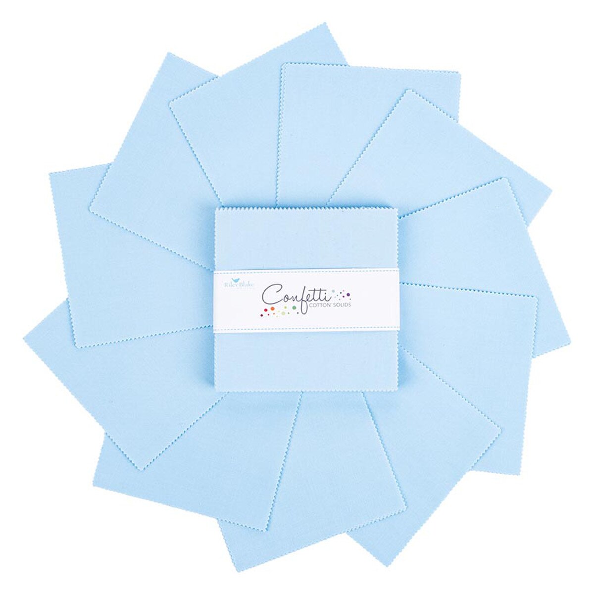 Solid 5" Square Charm Packs from Riley Blake
