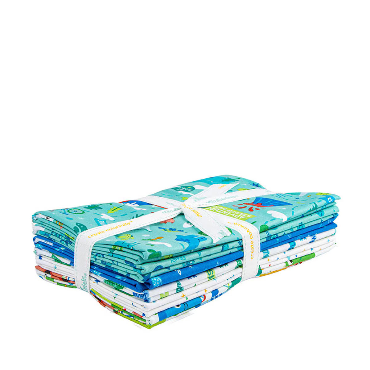 Brave Your Way 1 Yard Bundle – Lagoon Colorway, 6 Pieces | Cayla Naylor for Riley Blake Designs
