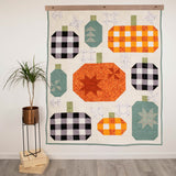 Kit de courtepointe patchwork citrouille