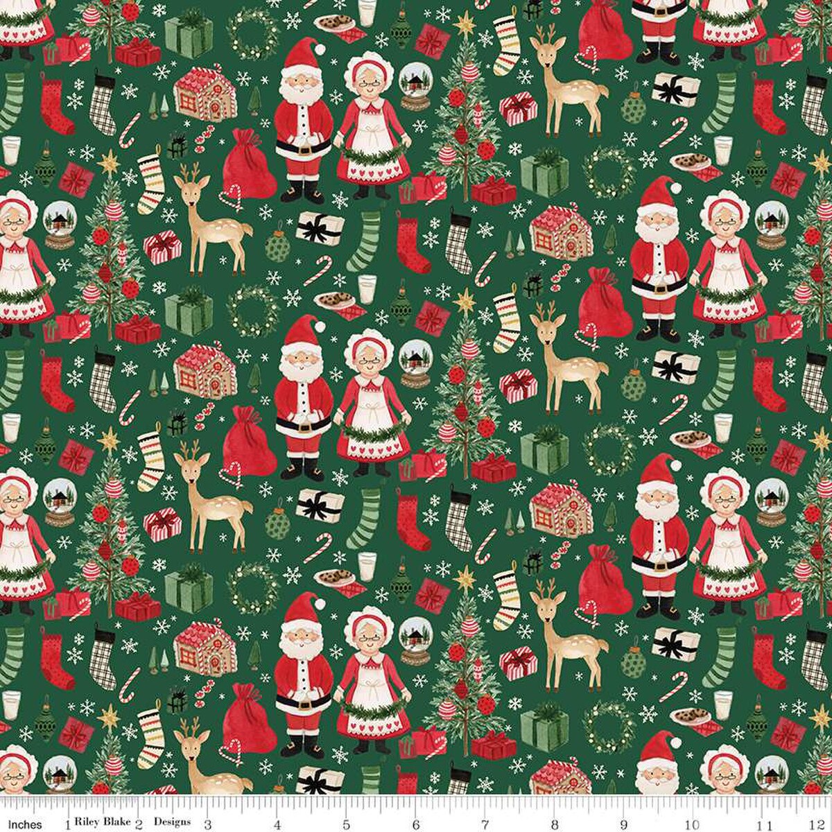 Charming Christmas 5" Charm Pack Riley Blake 2025