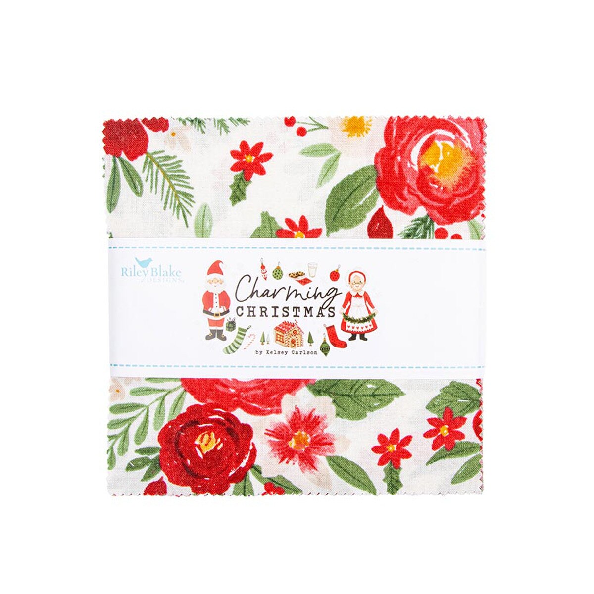 Charming Christmas 5" Charm Pack Riley Blake 2025