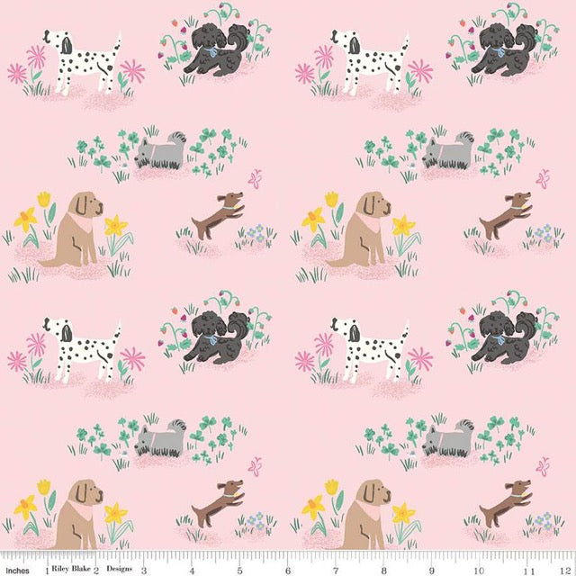 Chloe 5 in Squares Riley Blake Floral Fabric Charm Pack