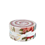 Christmas Greetings Jelly Roll precut 2.5 inch strips by Sandy Gervais for Riley Blake Designs RP-17660-40