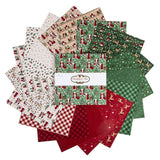 Christmas Time 10 inch layer cake 42 pieces Dani Mogstad Riley Blake Designs Christmas holiday