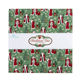 Christmas Time 10 inch Stacker layer cake precut quilt fabric by Dani Mogstad for Riley Blake Designs 10-17820-42 holiday